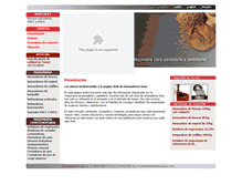 Tablet Screenshot of amasadorassaus.com